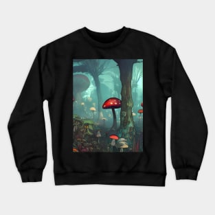 Welcome to the Mushroom Forest Crewneck Sweatshirt